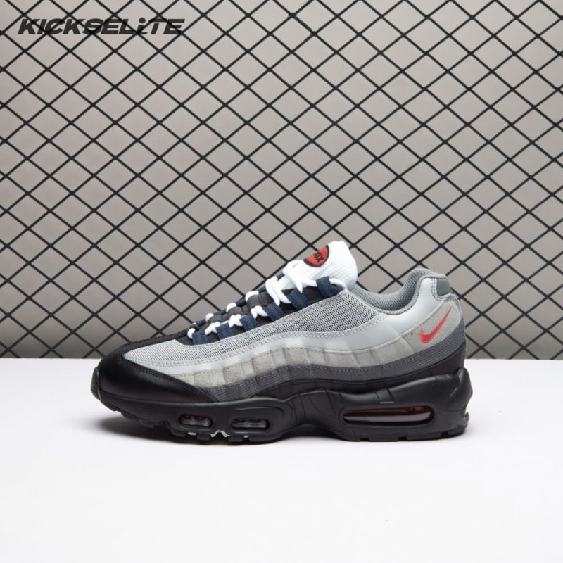 Nike Air Max 95 Track Red Smoke Grey DM0011-007 Unisex Nike Air Max 95 Track Red Smoke Grey DM0011-007 Unisex