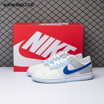 Nike Dunk Low Ivory Hyper Royal FB1543-141 Unisex