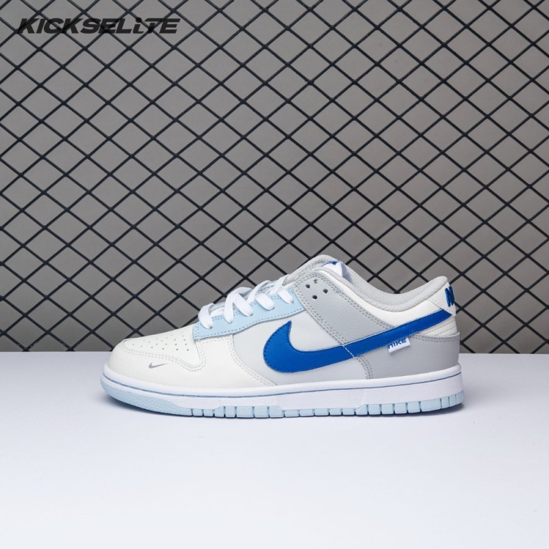 Nike Dunk Low Ivory Hyper Royal FB1543-141 Unisex
