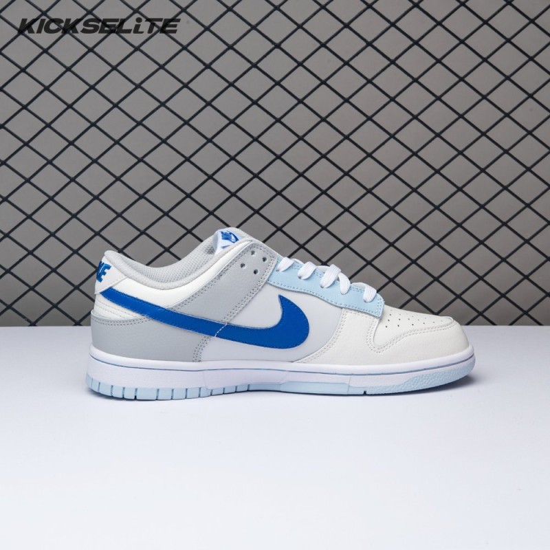 Nike Dunk Low Ivory Hyper Royal FB1543-141 Unisex