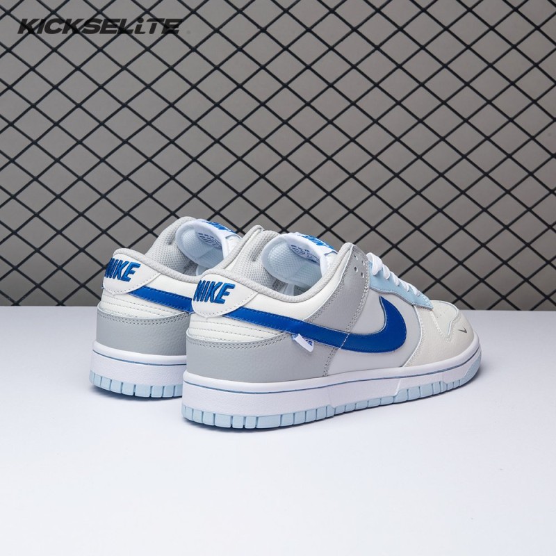 Nike Dunk Low Ivory Hyper Royal FB1543-141 Unisex