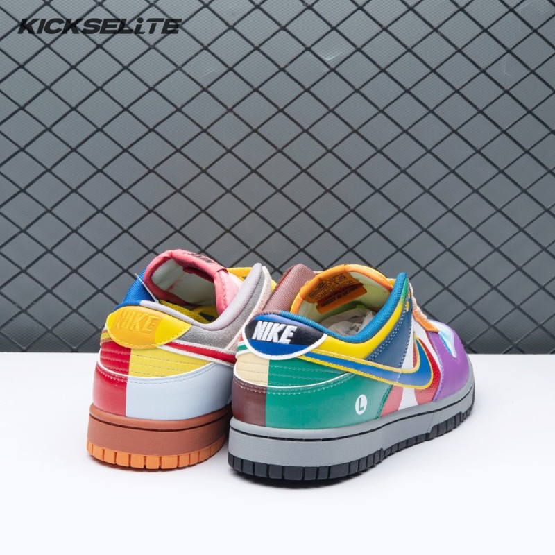 Nike Dunk Low What the Super Mario Custom Men's