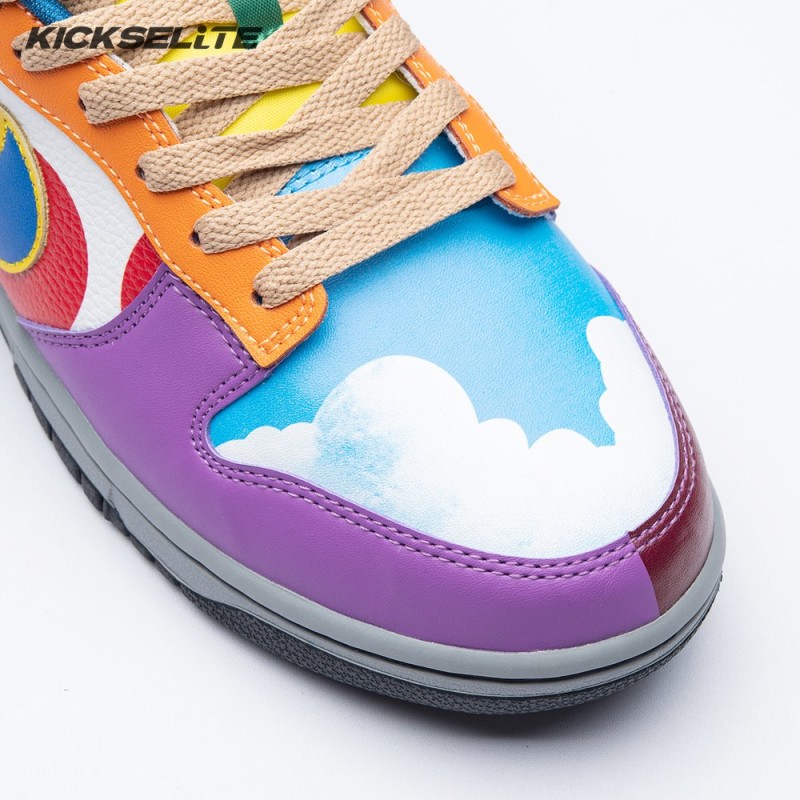 Nike Dunk Low What the Super Mario Custom Men's