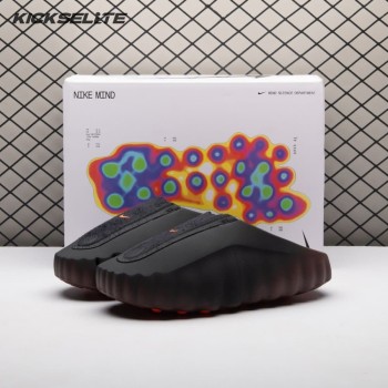 Nike Mind 001 Flyknit Slide Bronze Eclipse Total Orange IR2175-200 Unisex（Size Up Recommended）