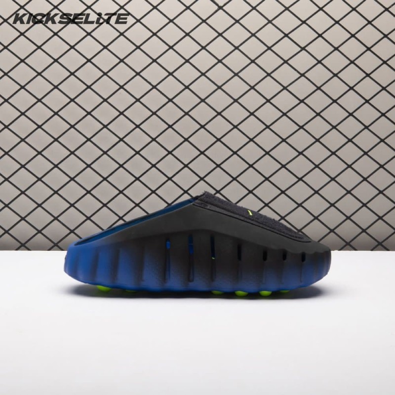 Nike Mind 001 Flyknit Slide Hyper Royal Black IR2175-400 Unisex（Size Up Recommended）