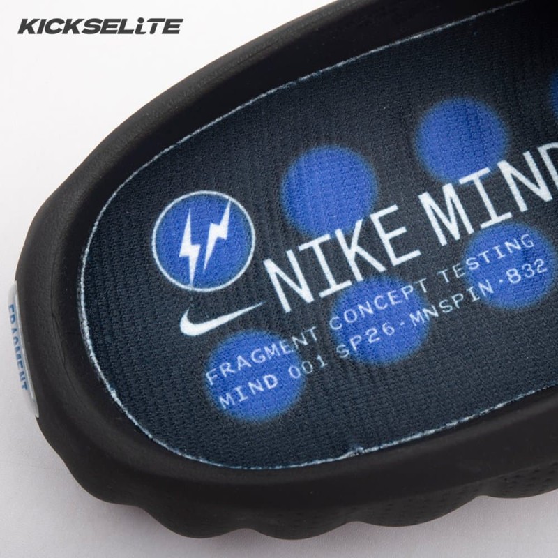 Nike Mind 001 Slide Fragment Black IQ8502-001 Unisex（Size Up Recommended）