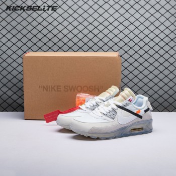 Nike OFF-WHITE x Air Max 90 White Men's
