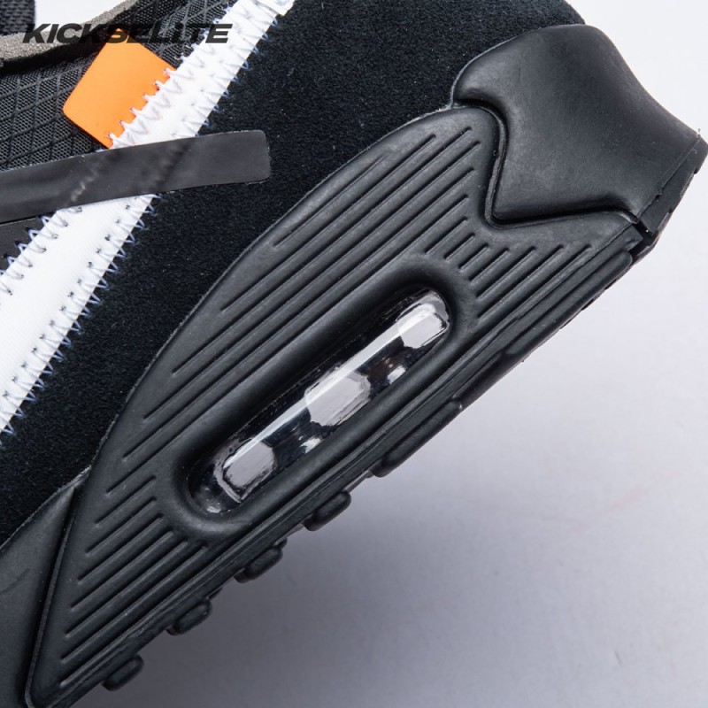 Nike OFF-WHITE x Air Max 90 White Black Men's