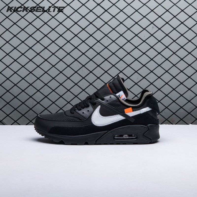 Nike OFF-WHITE x Air Max 90 White Black Men's