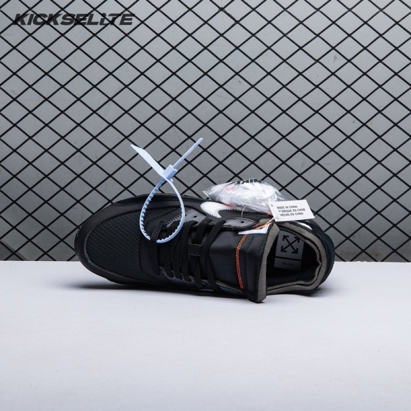 Nike OFF-WHITE x Air Max 90 White Black Men's