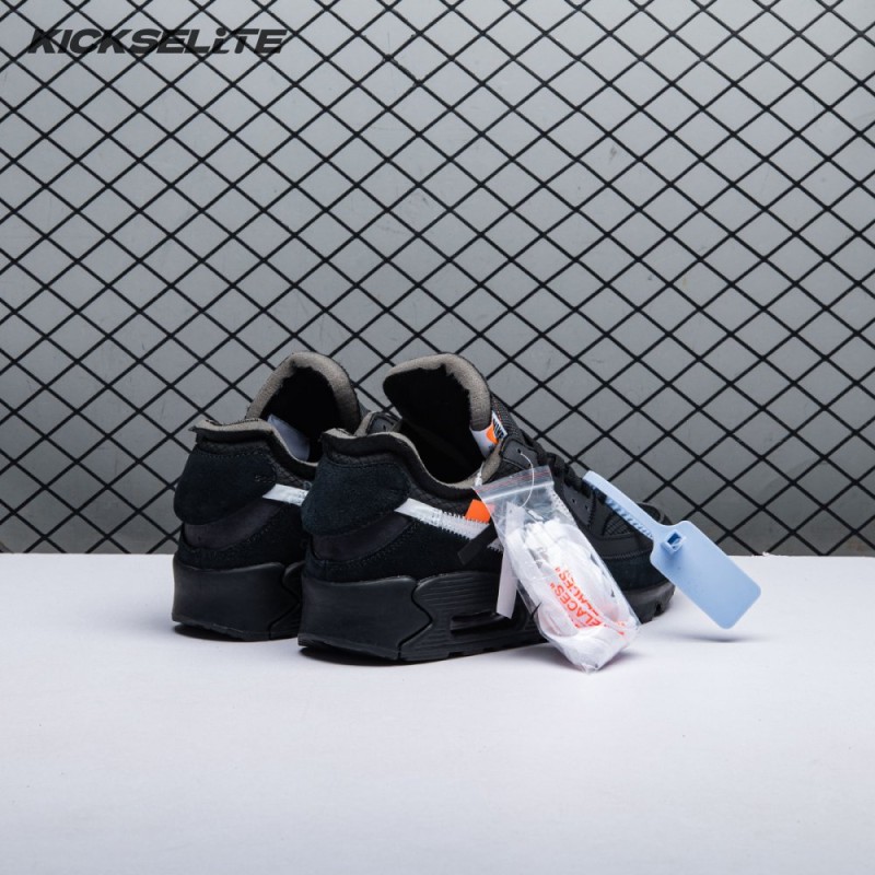 Nike OFF-WHITE x Air Max 90 White Black Men's