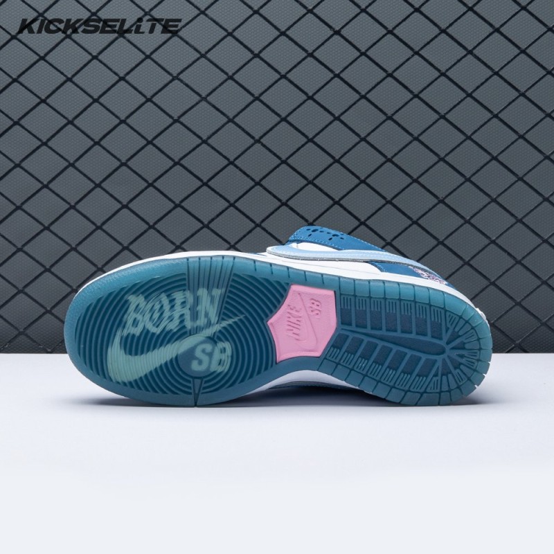 Nike SB Dunk Low Born x Raised One Block At A Time FN7819-400 Unisex