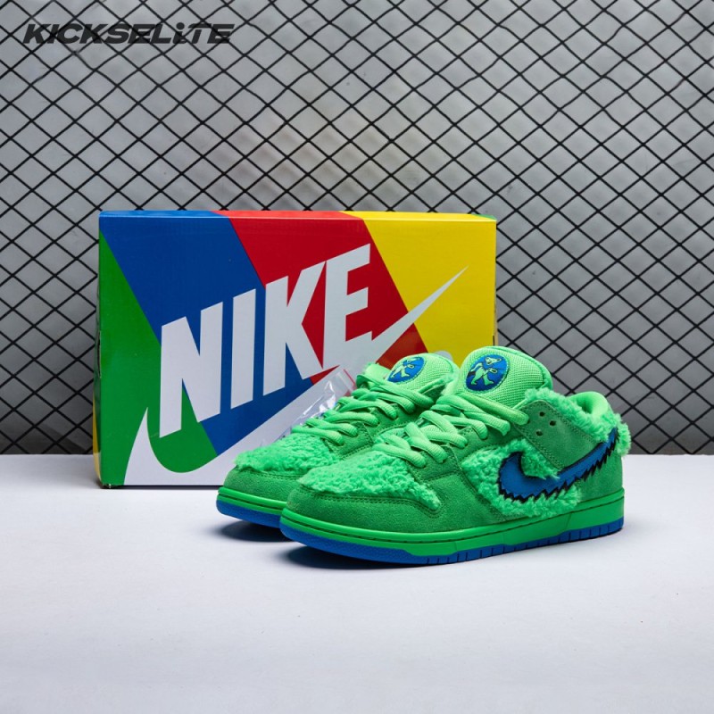 Nike SB Dunk Low Grateful Dead Bears Green CJ5378-300 Unisex