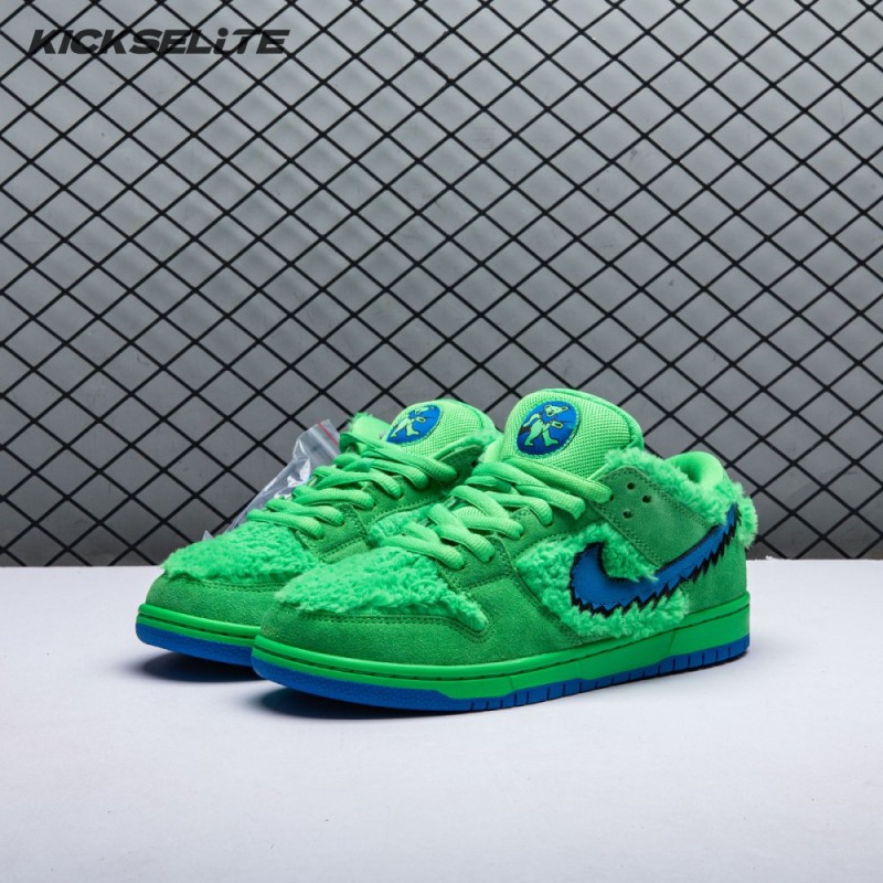 Nike SB Dunk Low Grateful Dead Bears Green CJ5378-300 Unisex