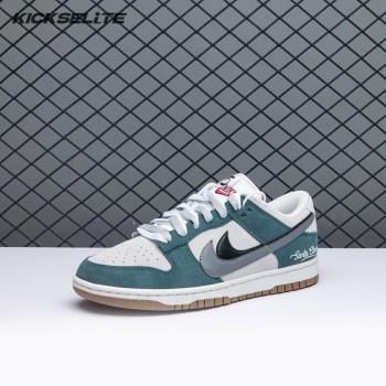 Nike SB Dunk Low Grey Green Black DO9457-110 Unisex