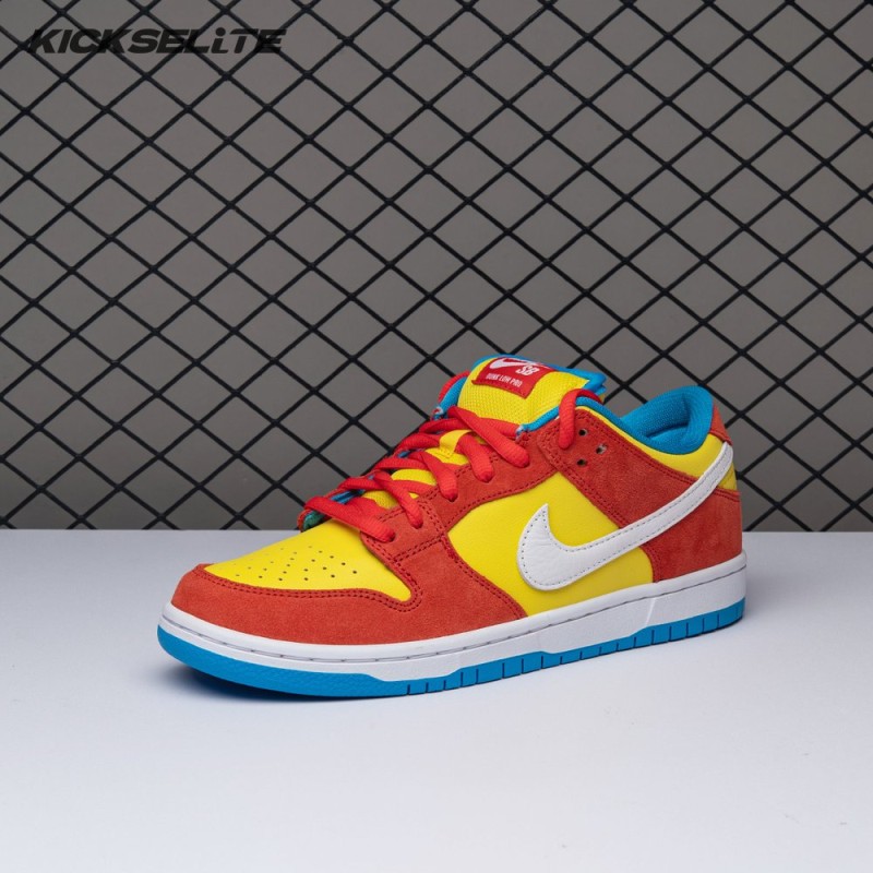 Nike SB Dunk Low Pro Bart Simpson BQ6817-602 Unisex