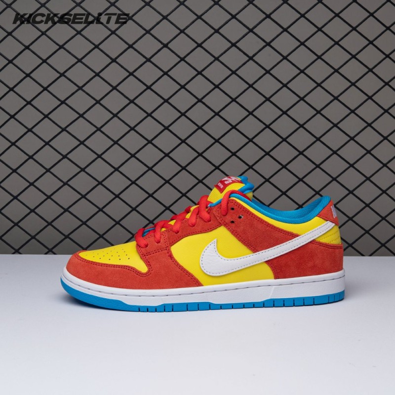 Nike SB Dunk Low Pro Bart Simpson BQ6817-602 Unisex