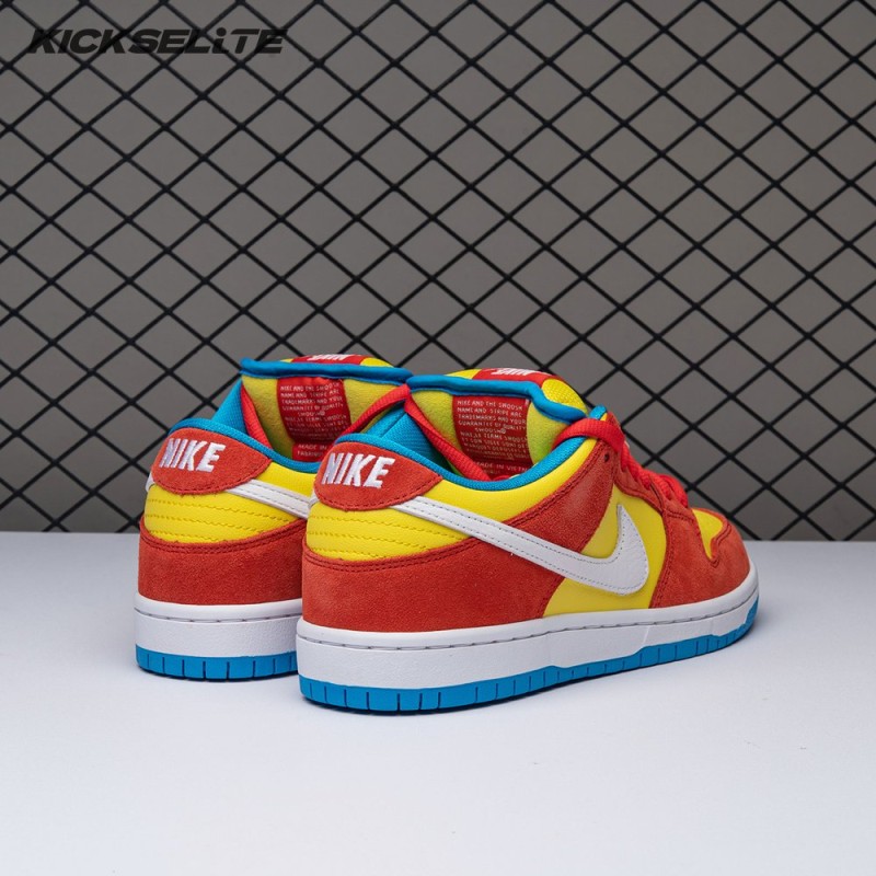 Nike SB Dunk Low Pro Bart Simpson BQ6817-602 Unisex