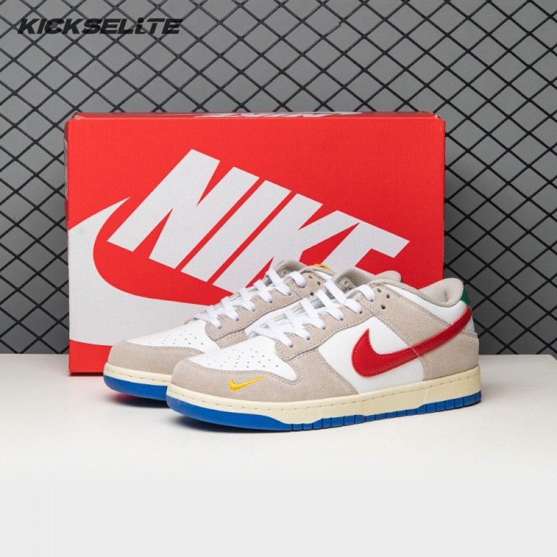 Nike SB Dunk Low Retro PRM Dark Blue Red Gold DX6037-781 Unisex