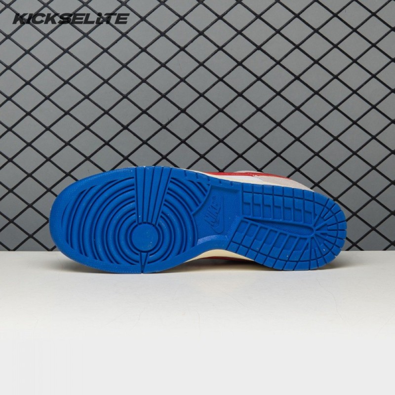 Nike SB Dunk Low Retro PRM Dark Blue Red Gold DX6037-781 Unisex