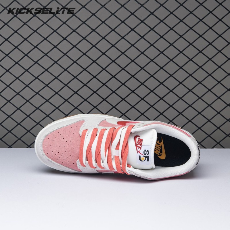 Nike SB Dunk Low SE 85 Double Swoosh Sail Red Pink DO9457-110 Women's