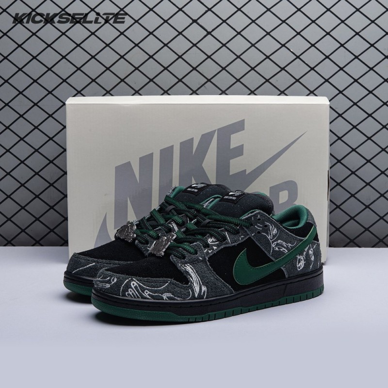 Nike SB Dunk Low There Skateboards HF7743-001 Unisex