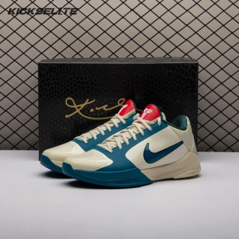 Nike Kobe 5 Protro Clark Coconut Milk Spruce IZ1852-100 Men's