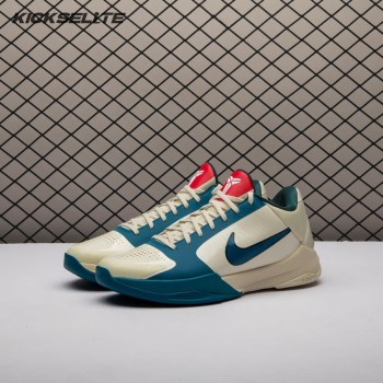 Nike Kobe 5 Protro Clark Coconut Milk Spruce IZ1852-100 Men's