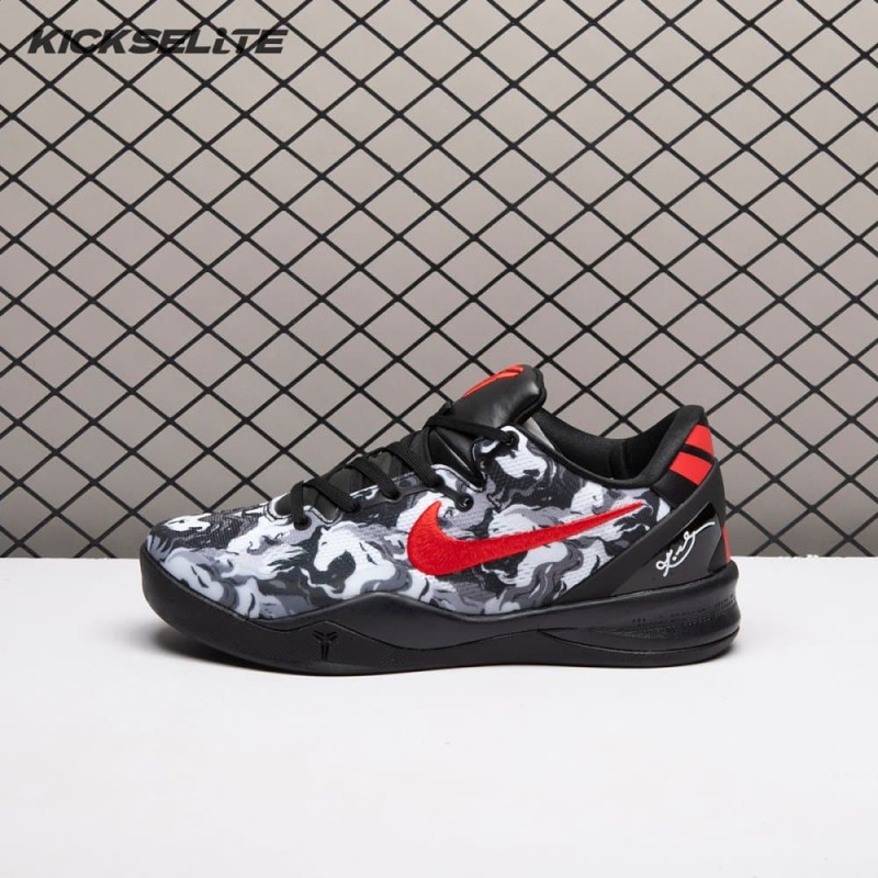 Nike Zoom Kobe 8 Protro Black White Eight Horses Men's