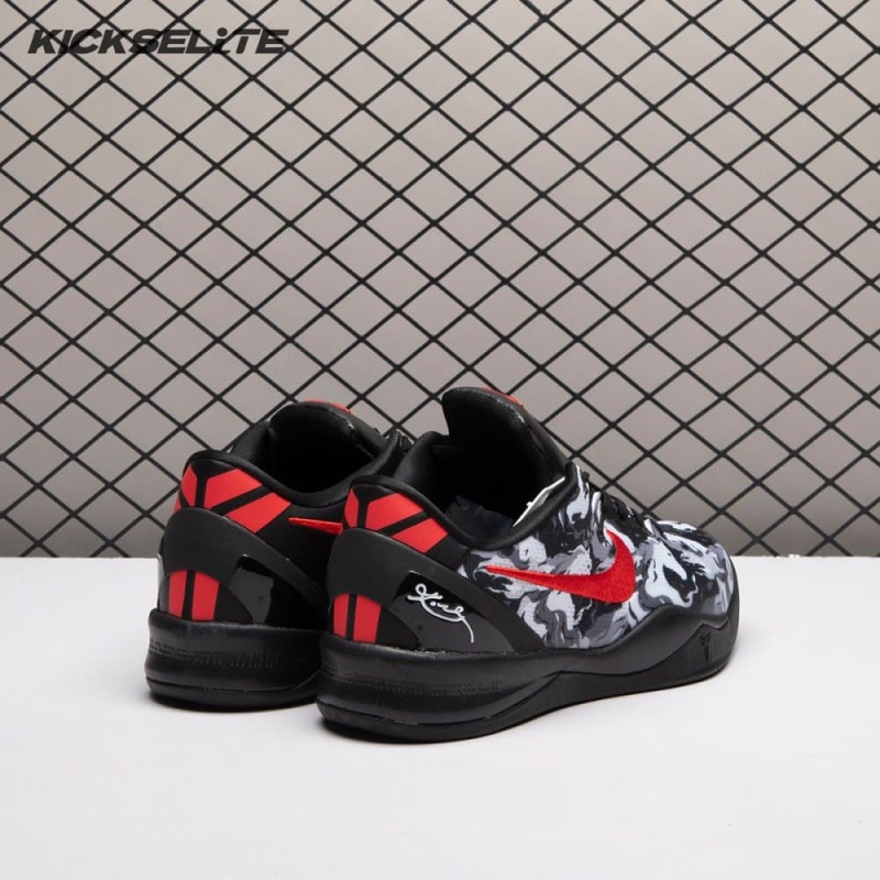 Nike Zoom Kobe 8 Protro Black White Eight Horses Men's