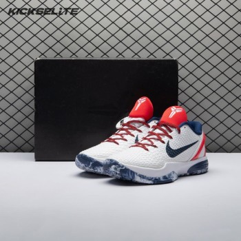 Nike Kobe 6 White Red CW2190-101 Men's