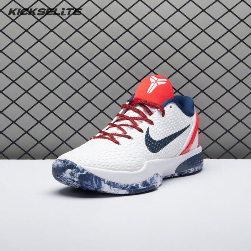 Nike Kobe 6 White Red CW2190-101 Men's Nike Kobe 6 White Red CW2190-101 Men's