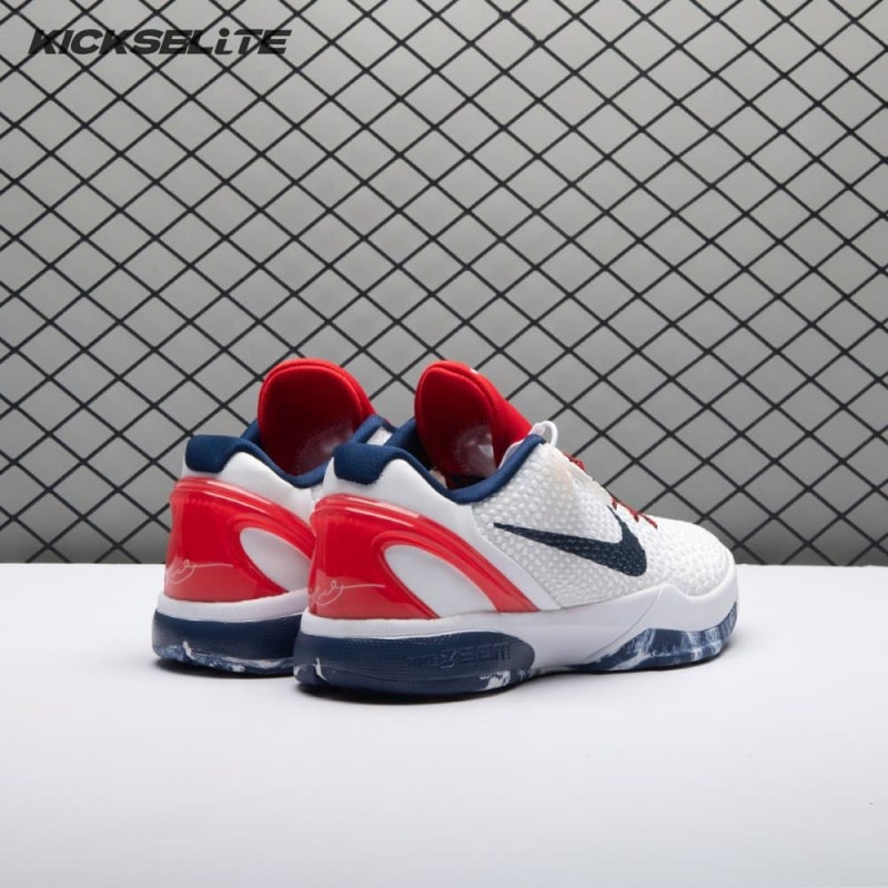 Nike Kobe 6 White Red CW2190-101 Men's Nike Kobe 6 White Red CW2190-101 Men's