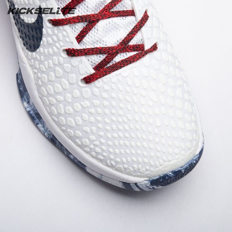 Nike Kobe 6 White Red CW2190-101 Men's Nike Kobe 6 White Red CW2190-101 Men's