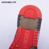 OFF-WHITE Out Of Office OOO Low Tops Black White Red Unisex