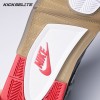Off-White X Air Jordan 4 Bred CV9388-001 Men's
