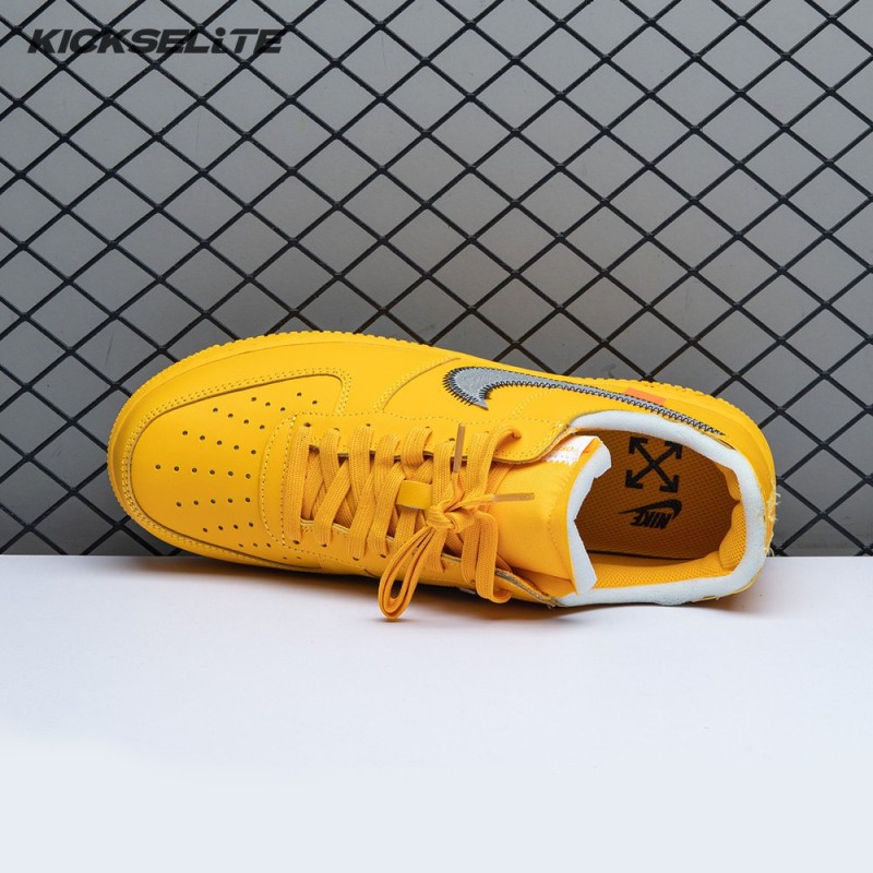 Off-White x Air Force 1 Low 'University Gold' Unisex