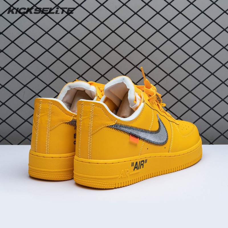 Off-White x Air Force 1 Low 'University Gold' Unisex