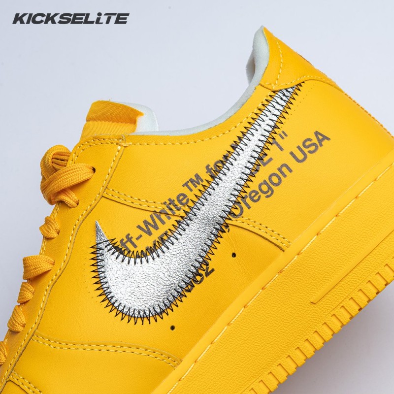 Off-White x Air Force 1 Low 'University Gold' Unisex