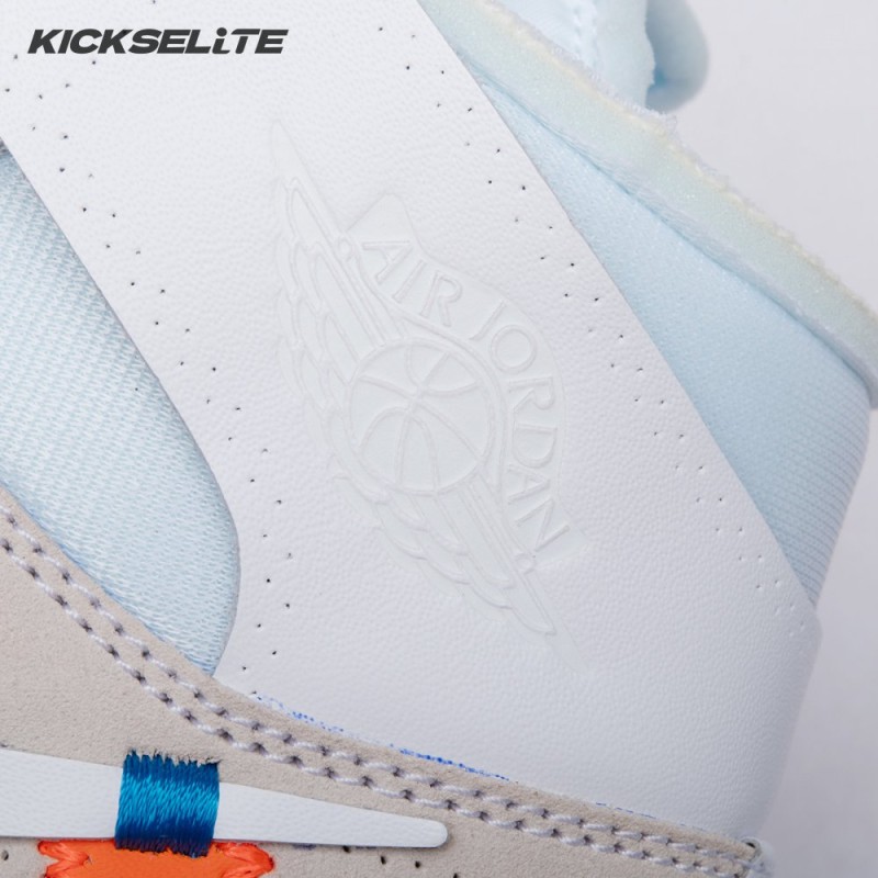 Off-White x Air Jordan 1 Retro High OG BG 'White' 2018 Unisex