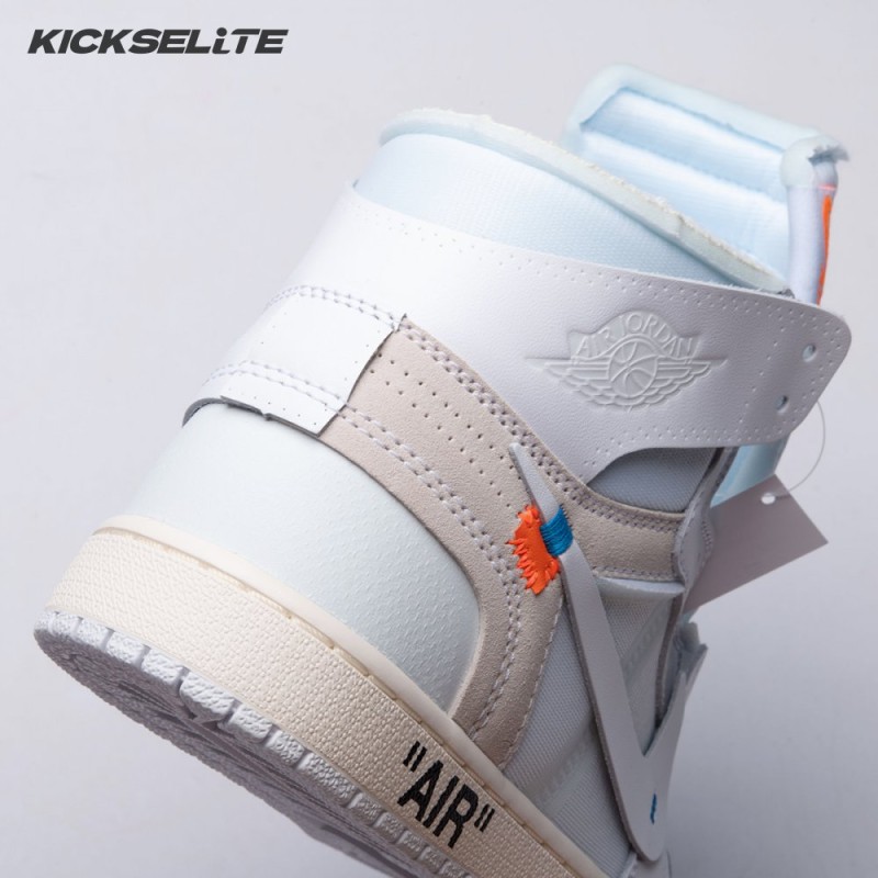 Off-White x Air Jordan 1 Retro High OG BG 'White' 2018 Unisex
