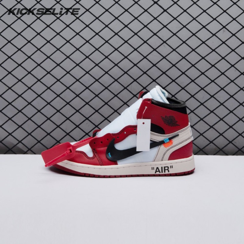 Off-White x Air Jordan 1 Retro High OG 'Chicago' Unisex