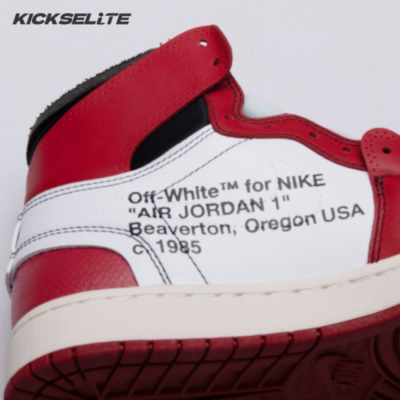 Off-White x Air Jordan 1 Retro High OG 'Chicago' Unisex