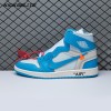 Off-White x Air Jordan 1 Retro High OG 'UNC' Unisex
