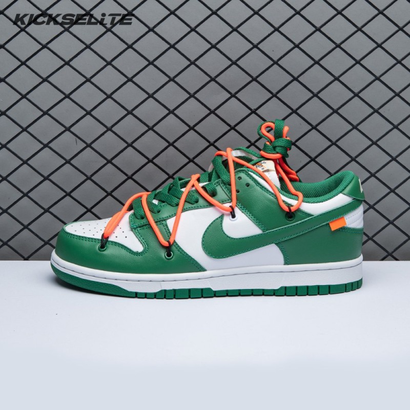 Off-White x Dunk Low 'Pine Green' Unisex