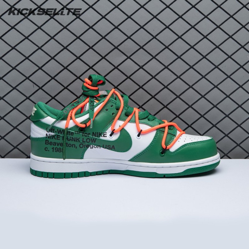 Off-White x Dunk Low 'Pine Green' Unisex