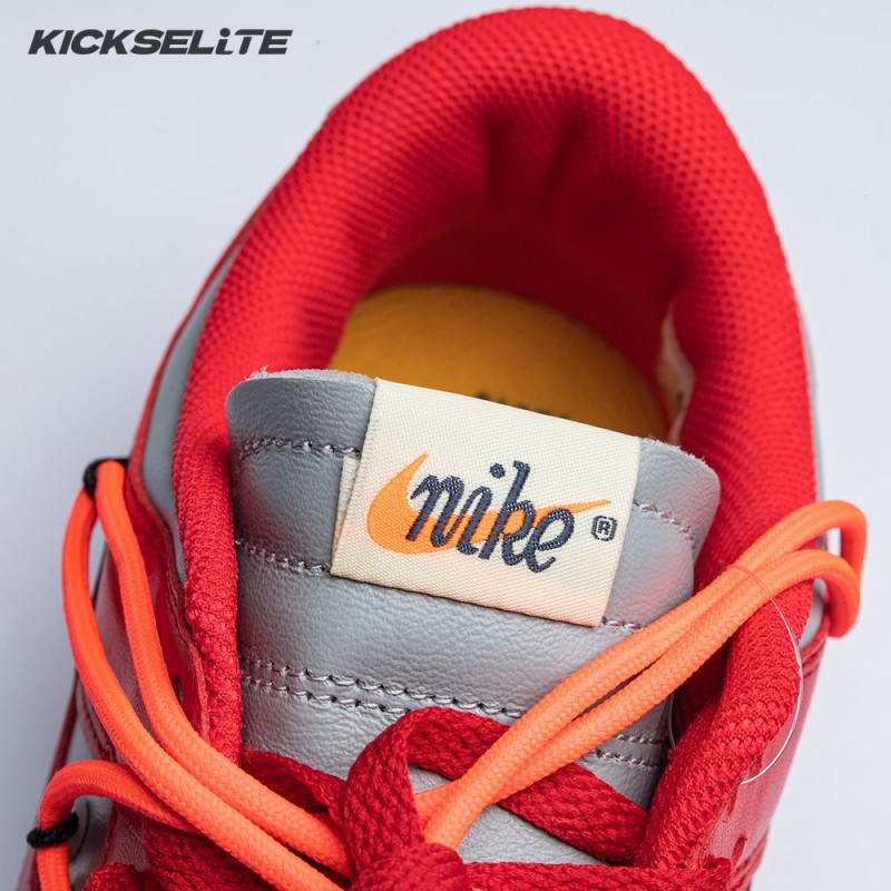 Off-White x Dunk Low 'University Red' Men's