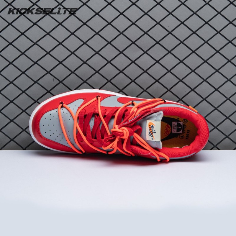 Off-White x Dunk Low 'University Red' Men's