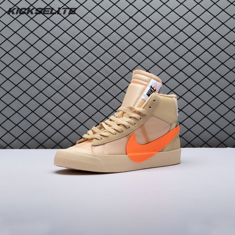 Nike Blazer Mid Off-White All Hallow's Eve AA3832-700 Unisex