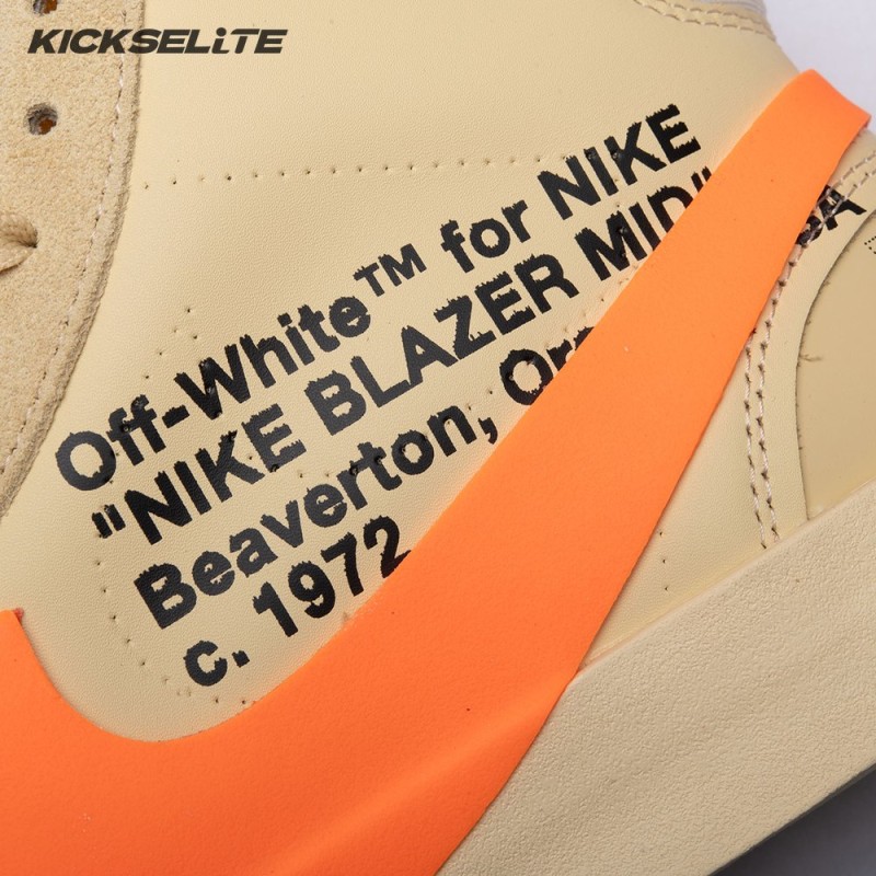 Nike Blazer Mid Off-White All Hallow's Eve AA3832-700 Unisex